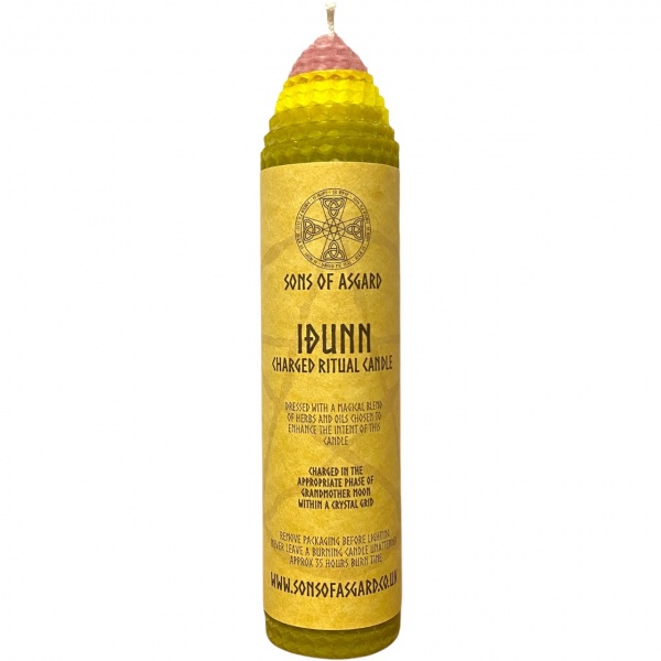 Idunn - Beeswax Ritual Candle